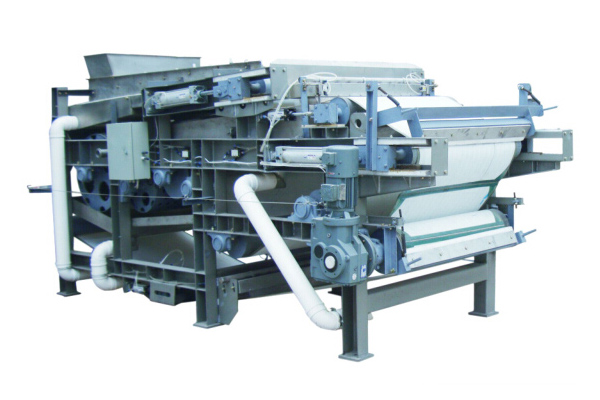 帶式壓榨壓濾機